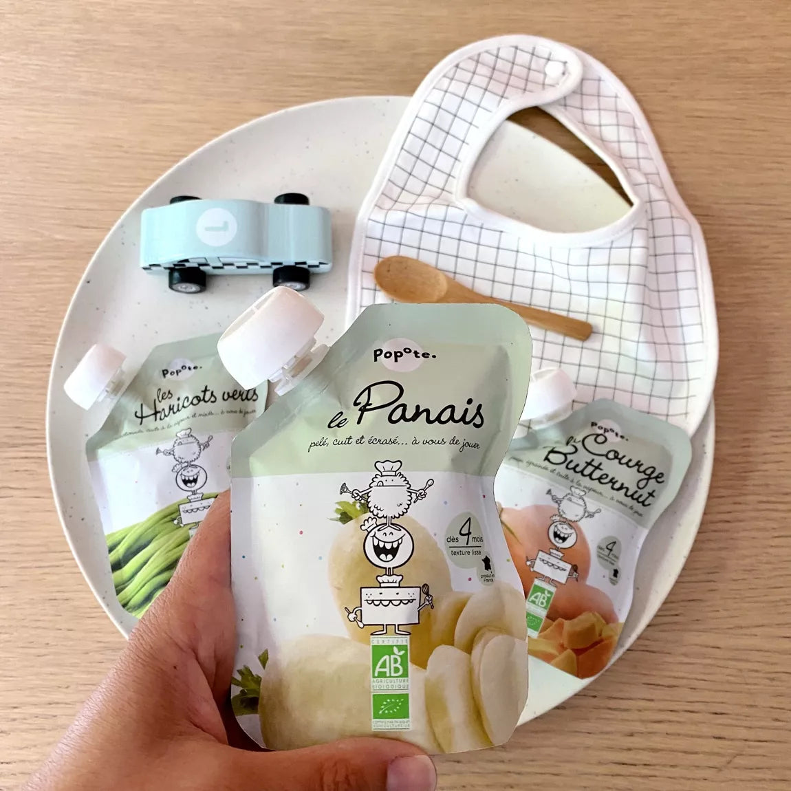 Gourde Bébé Panais BIO - Dès 4 mois - L'ÉPICERIE DE BÉBÉ