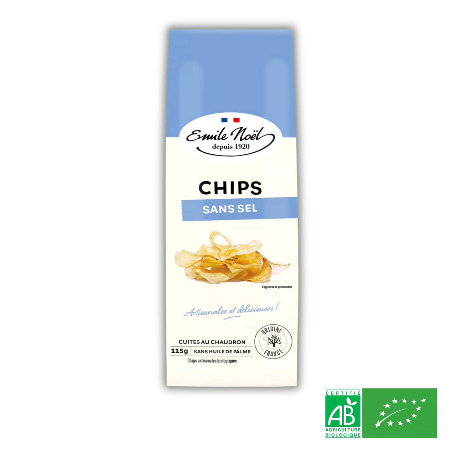 Chips Sans Sel Bio - Dès 18 mois