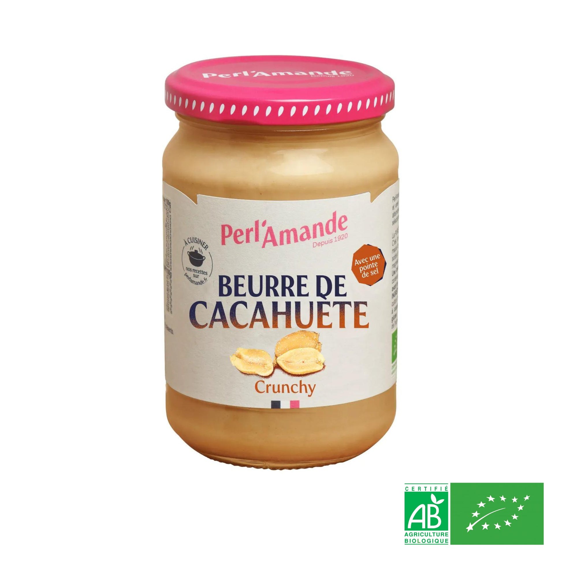 Beurre de Cacahuète BIO - Crunchy - L'ÉPICERIE DE BÉBÉ