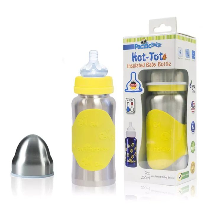 Biberon isotherme 10h en inox - Évolutif de 0 à 5 ans, 200 ml - L'ÉPICERIE DE BÉBÉ