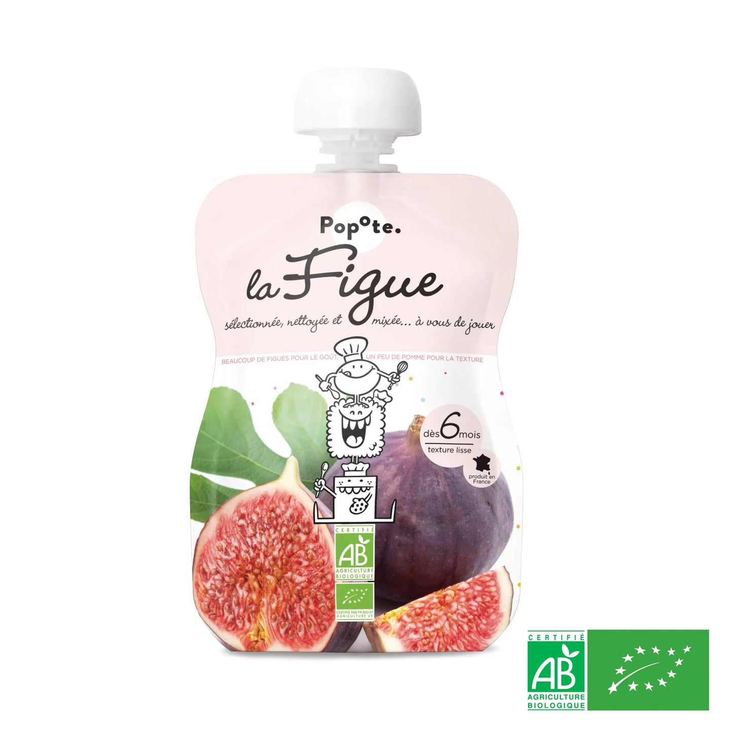 Compote Gourde Figue BIO Sans Sucres Ajoutés - Dès 6 mois - L'ÉPICERIE DE BÉBÉ