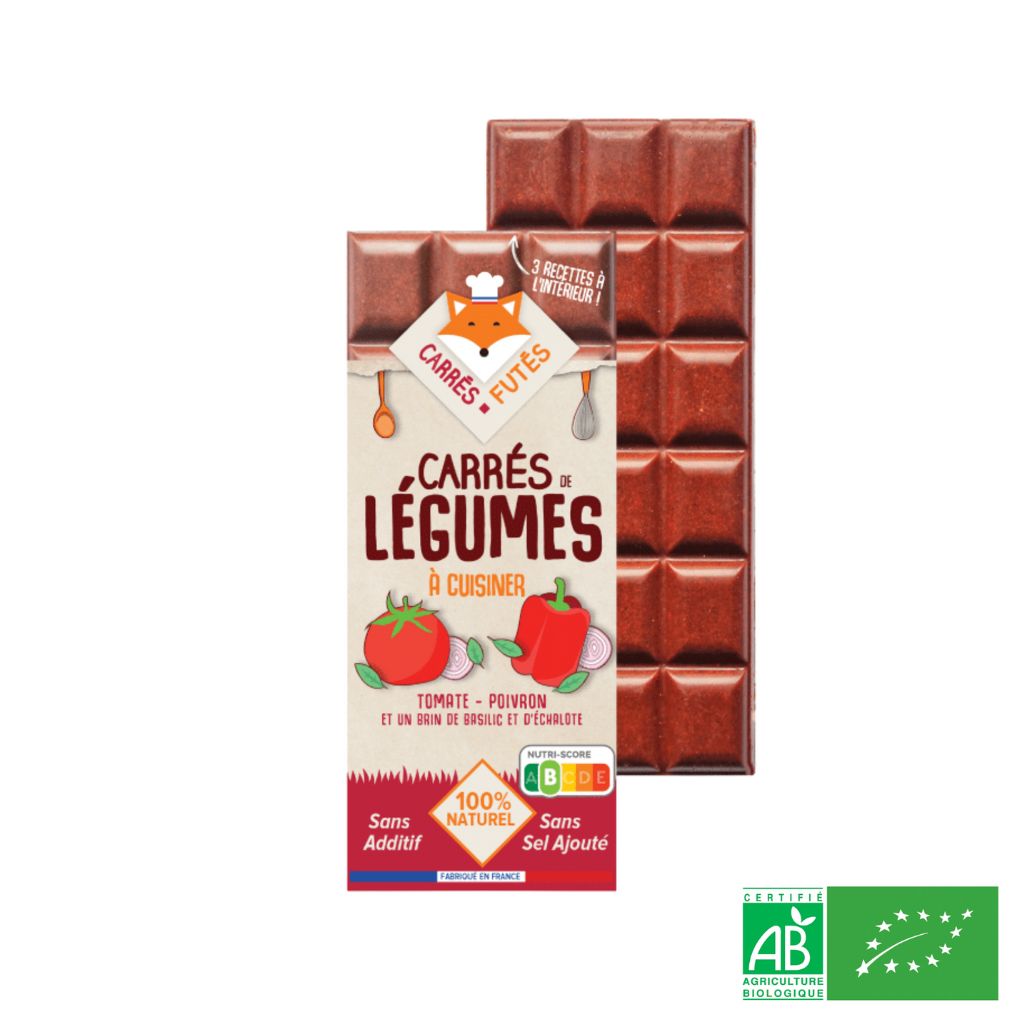 Bouillon Tomate Poivron BIO - Sans sel ajouté - L'ÉPICERIE DE BÉBÉ