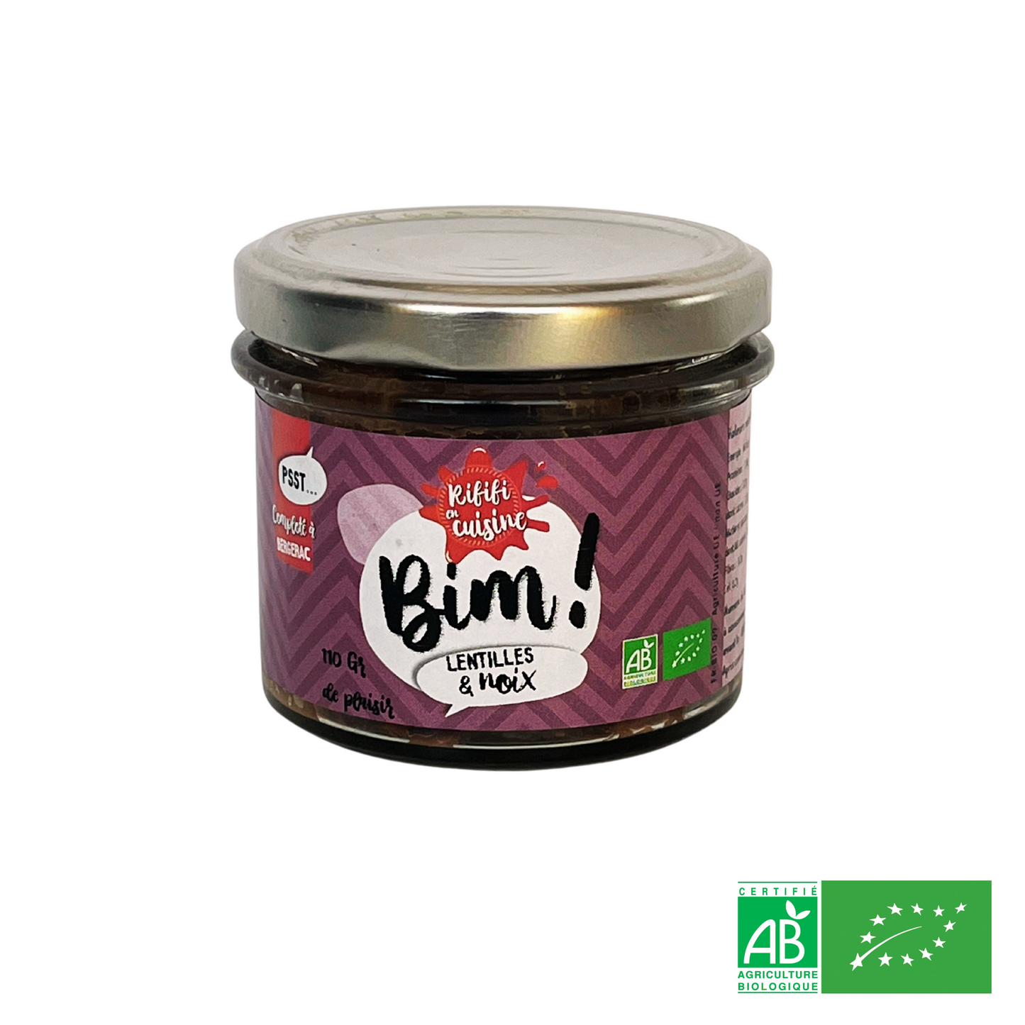 Tartinade Végétale Lentilles Noix BIO - Dès 15 mois - L'ÉPICERIE DE BÉBÉ