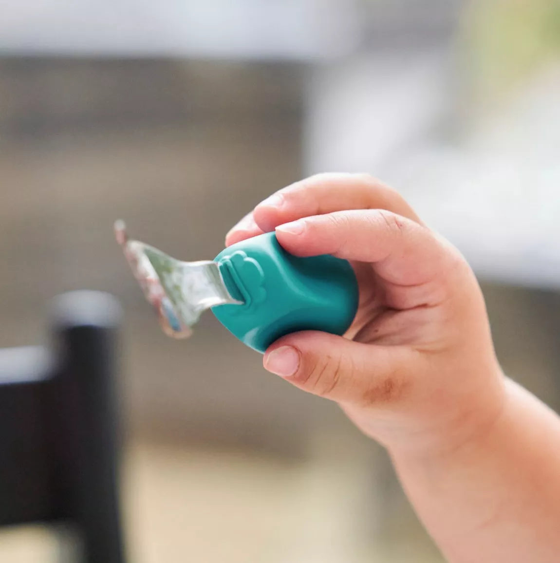 Couverts Ergonomiques pour bébé dès 12 mois - Bleu - L'ÉPICERIE DE BÉBÉ