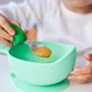 Couverts Ergonomiques pour bébé dès 12 mois - Vert