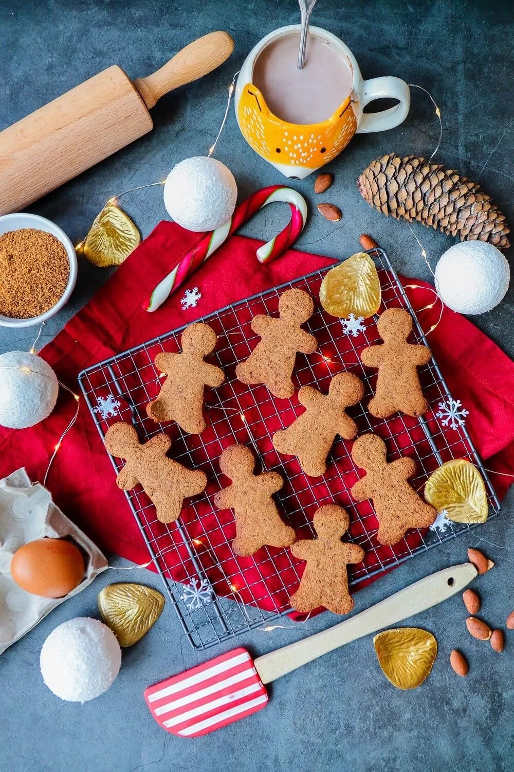 Préparation pour Biscuits de Noël BIO, Sans gluten , Sans Sucre Raffiné - Dès 15mois - L'ÉPICERIE DE BÉBÉ