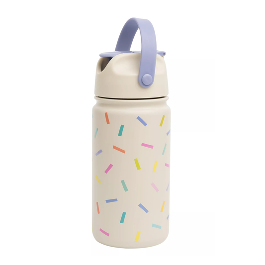 Gourde isotherme en acier inoxydable - Confettis