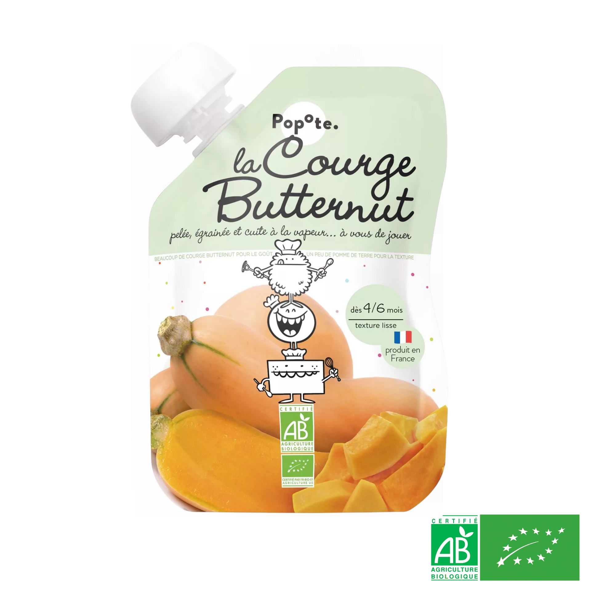 Gourde Bébé Courge Butternut BIO - Dès 4 mois - L'ÉPICERIE DE BÉBÉ