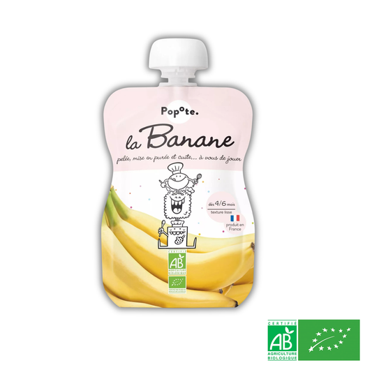 Compote Gourde Banane BIO Sans Sucres Ajoutés - Dès 4 mois