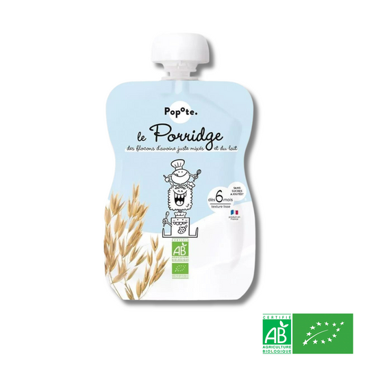 Gourde Bébé Porridge BIO BIO - Dès 6 mois - L'ÉPICERIE DE BÉBÉ