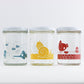 Coffret de 6 jolis pots en verre + livret de comptines - L'ÉPICERIE DE BÉBÉ