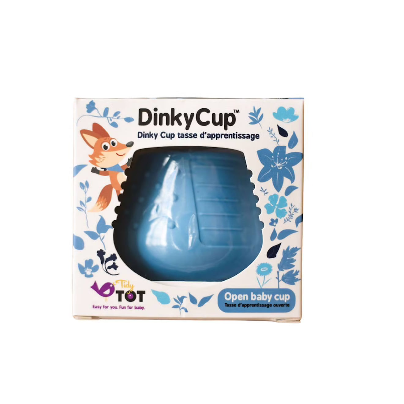 DinkyCup tasse d'apprentissage Tidy Tot - Bleu - L'ÉPICERIE DE BÉBÉ