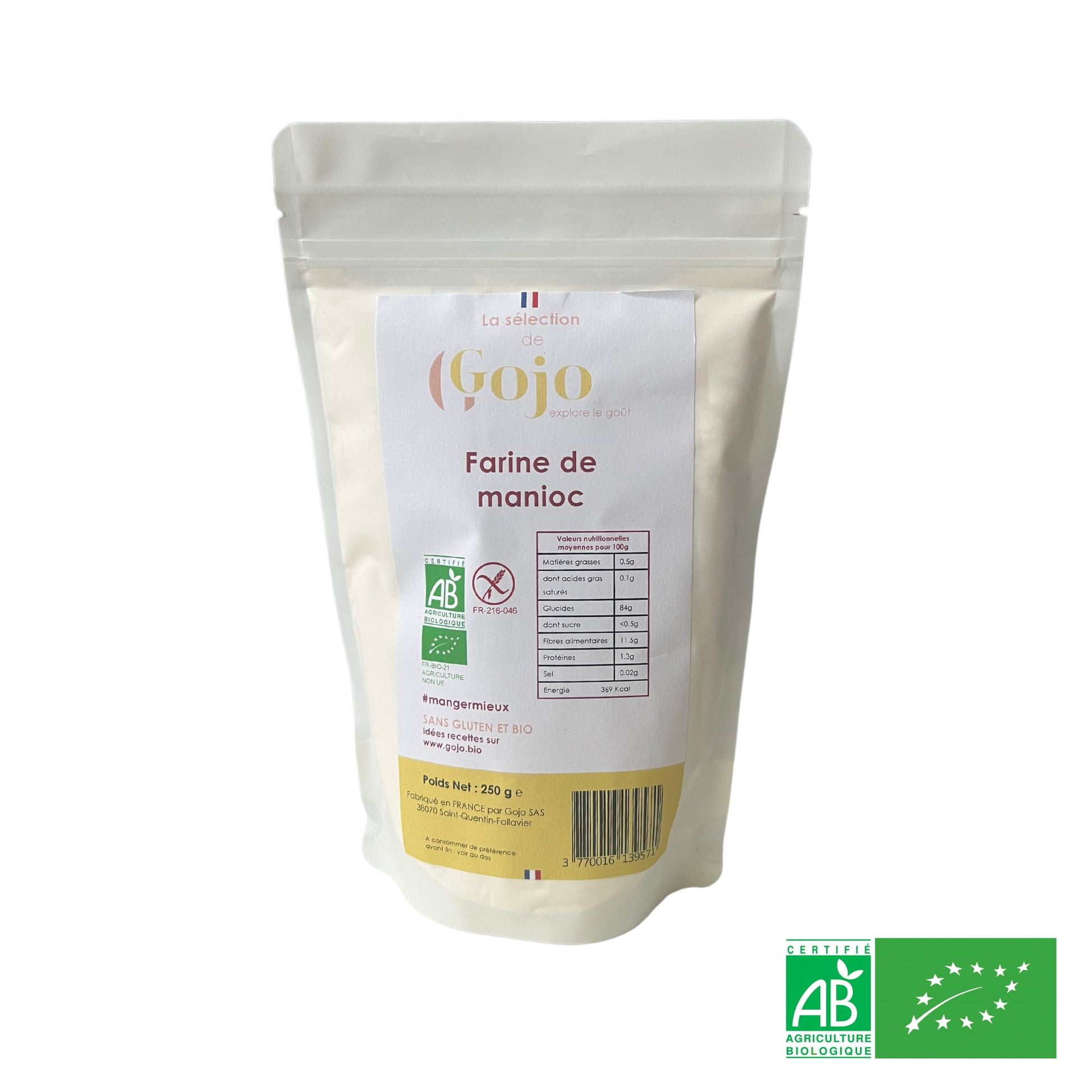 Farine de Manioc BIO - L'ÉPICERIE DE BÉBÉ