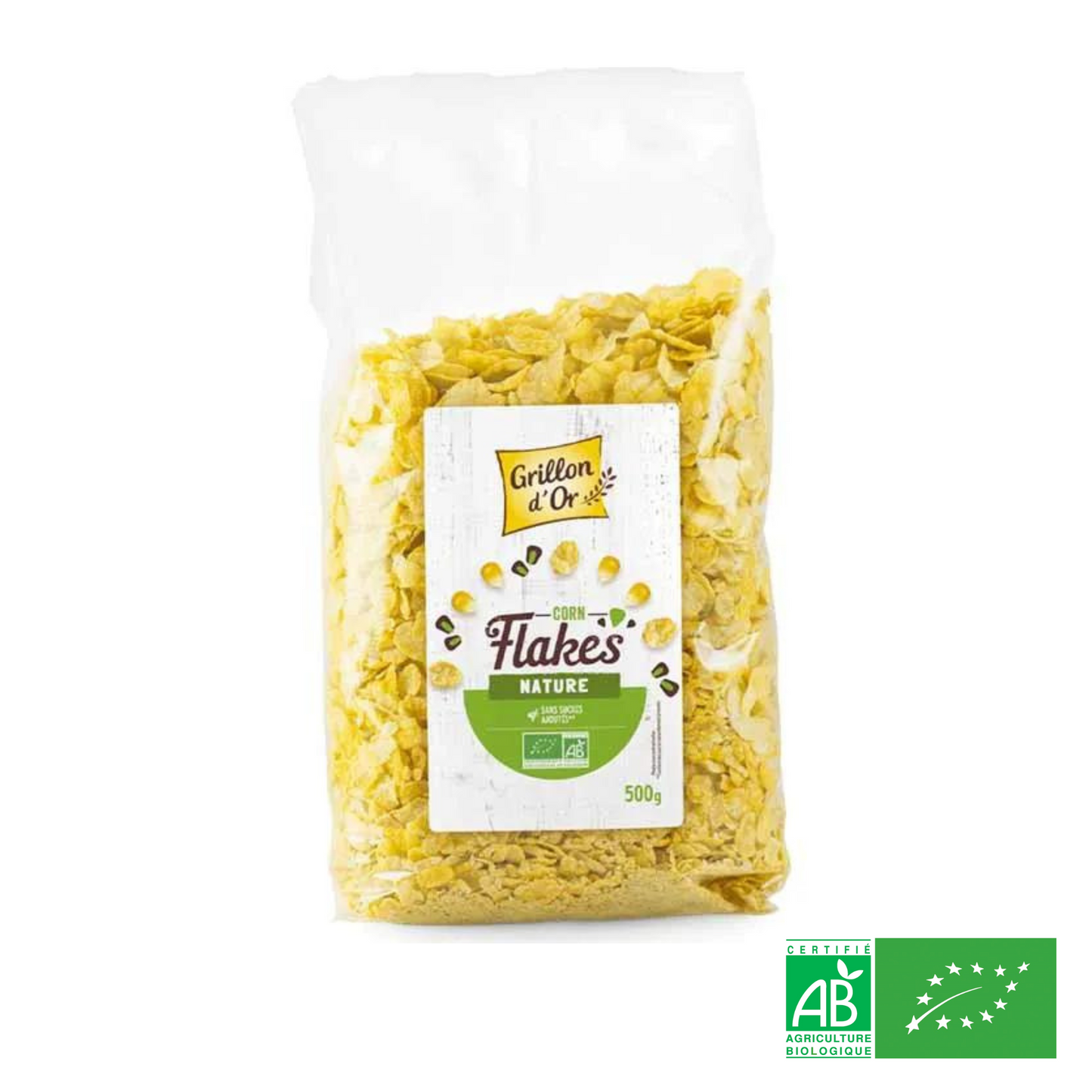 Céréales Corn Flakes Nature BIO Sans Sucres Ajoutés, Grand Format - Dès 9mois - L'ÉPICERIE DE BÉBÉ